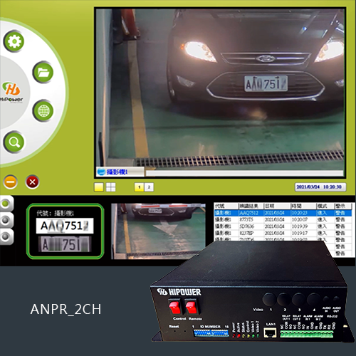 ANPR_2CH License Plate Recognition Controller