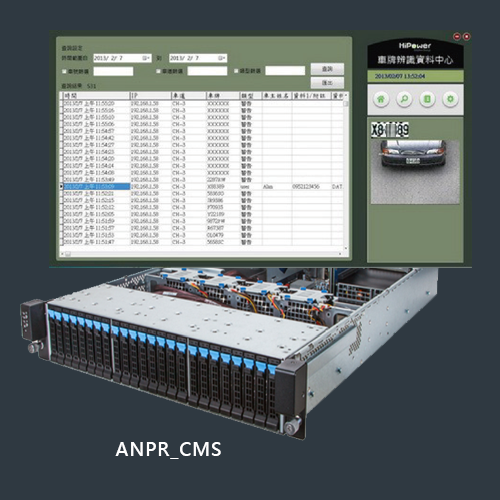 ANPR_CMS License Plate Recognition Management Server